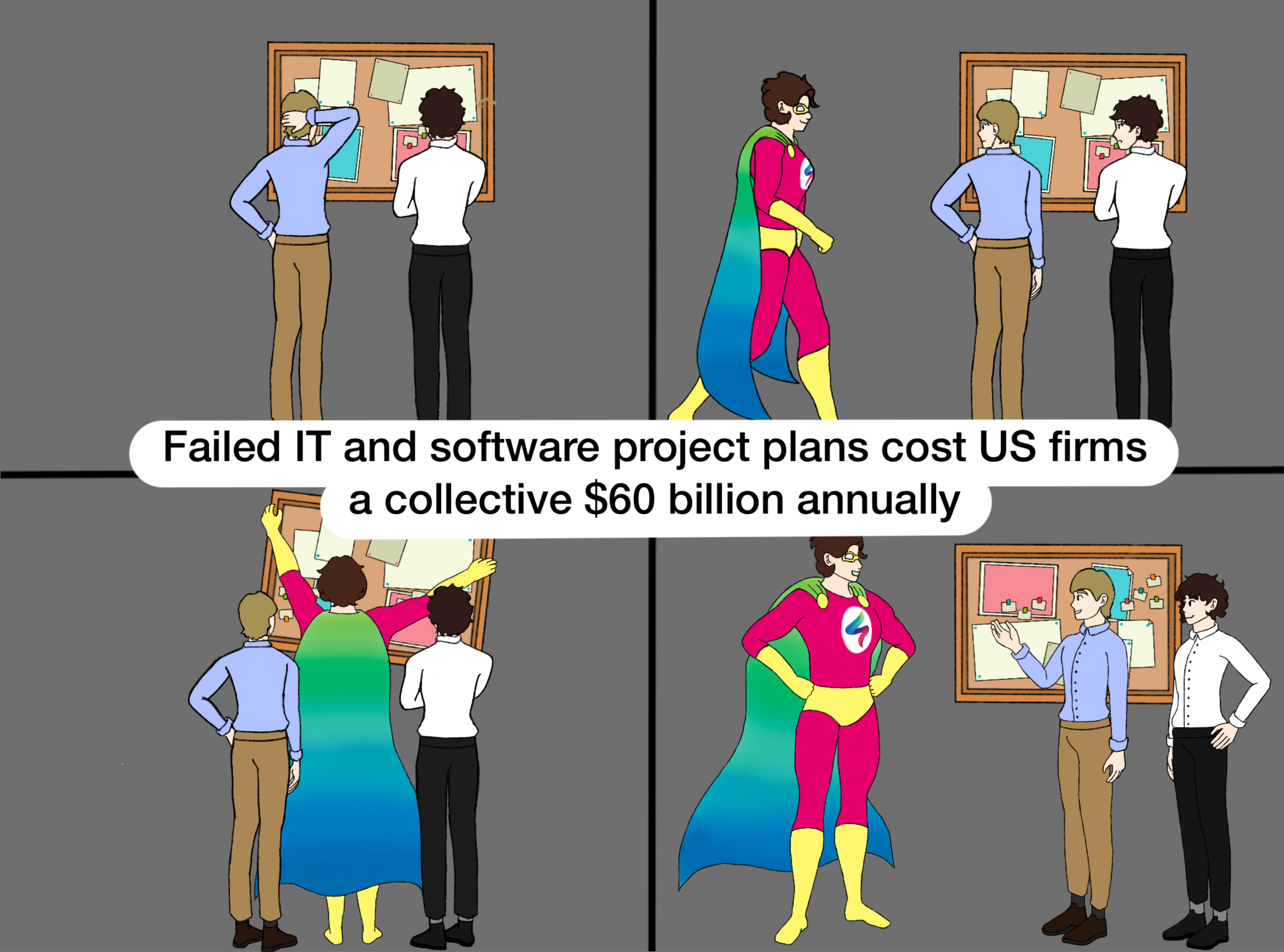 Failed IT and software project plans cost US firms a collective 60 billion annually.