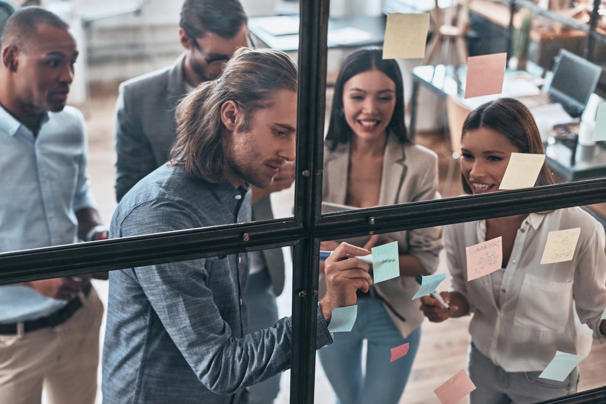 Business People working together.