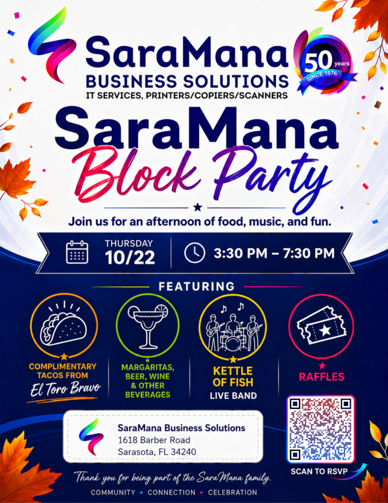SaraMana block party