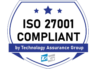 Rated ISO 27001 Compliant by Technology Assurance Group